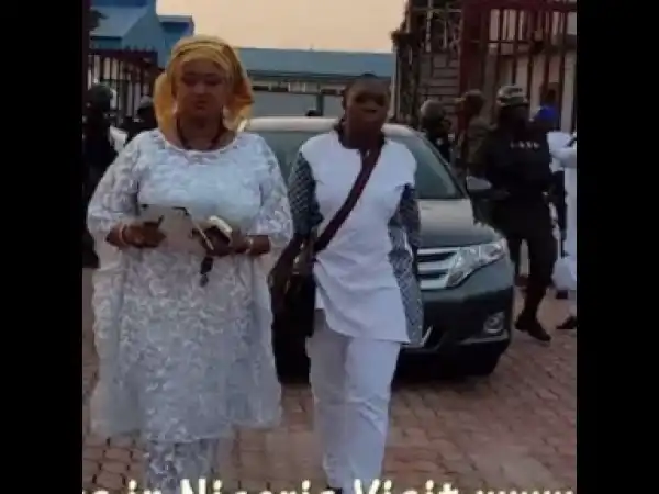 Video: See How Ronke Oshodi Oke & Small Doctor Stormed Pasuma